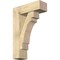 Ekena Millwork Merced Block Rough Sawn Bracket w/ Offset Brace, Douglas Fir, 8"W x 24"D x 36"H BKT0806X24X36MRC05RDF - alternate 1